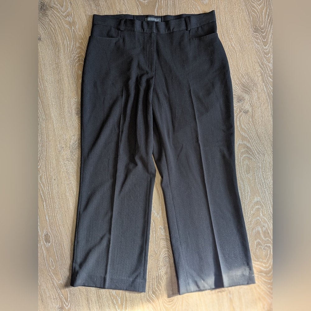 Addition Elle Women's 16 Black Wide Leg Dress Pants